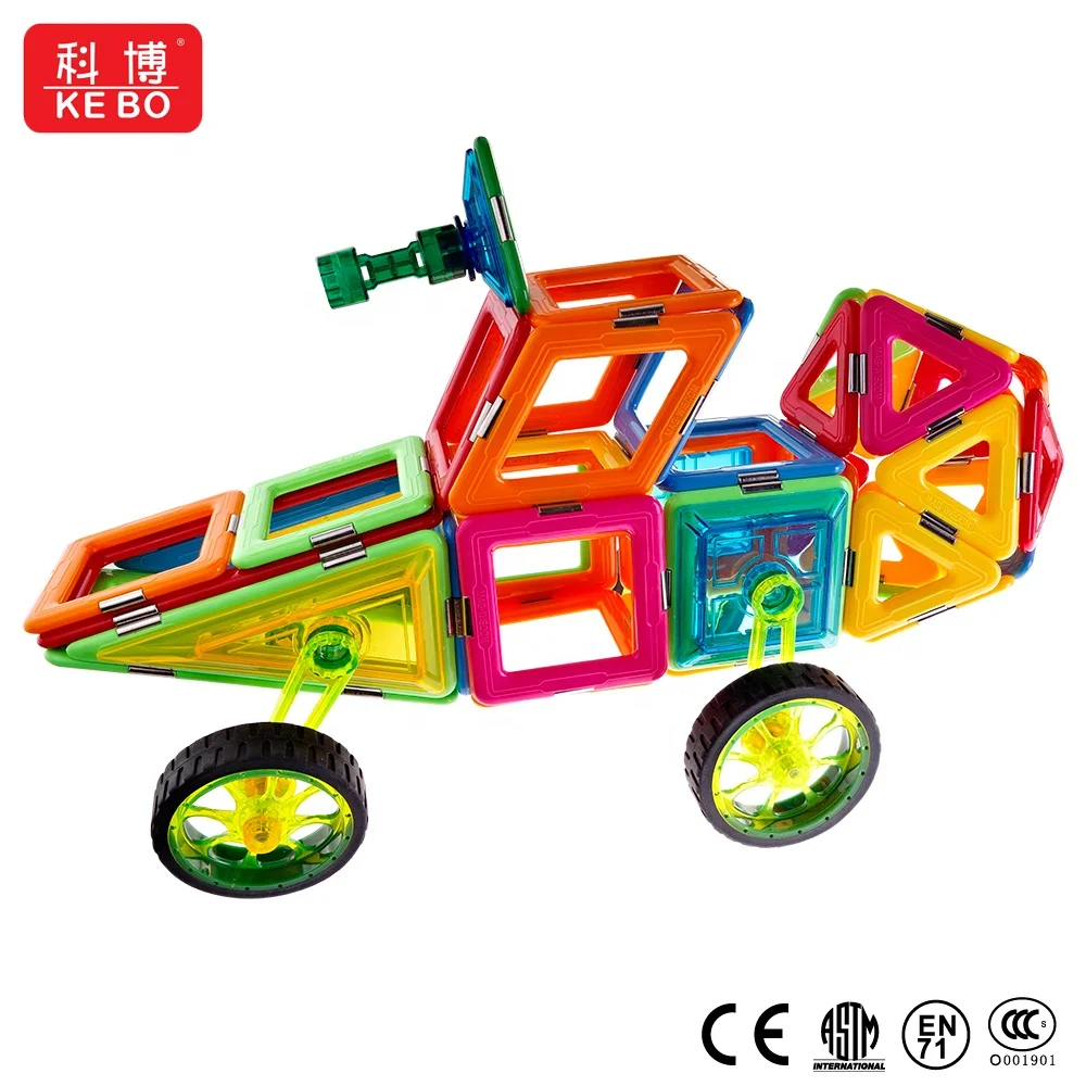 KEBO Magnetic building blocks/educational toys for kids creative&imaginative stem related