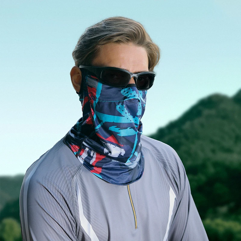 REXCHI XTJ125 Unisex Motorbike Full Face Riding Camo Bandana Wholesale Tactical Custom Cycling Printed Logo Ski Mask Balaclava