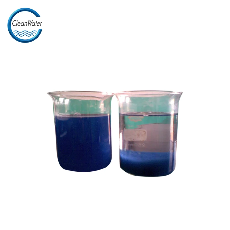 color removal textile wastewater decoloring Water Decoloring Agent CW-08