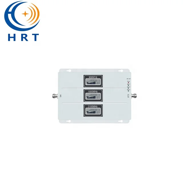 900/1800/2100MHz GSM WCDMA repeater 2g 3g 4g mobile phone signal booster HRT20L-GDW