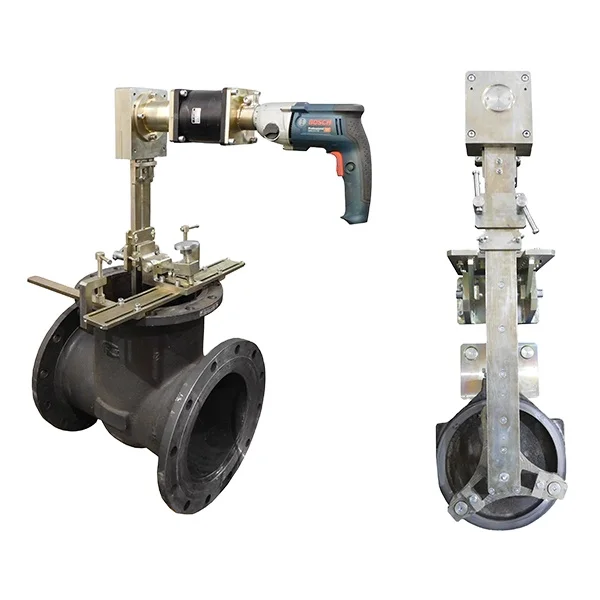 Portable machine for repairing valves sealing surfaces SPTE 4-1 / Factory Supplier
