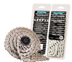 6/7/8/9/10/11 Speed Chain MTB Bike Chain 116 Connector Lock 24/27/30 Cadena De Bicicleta Road Chain