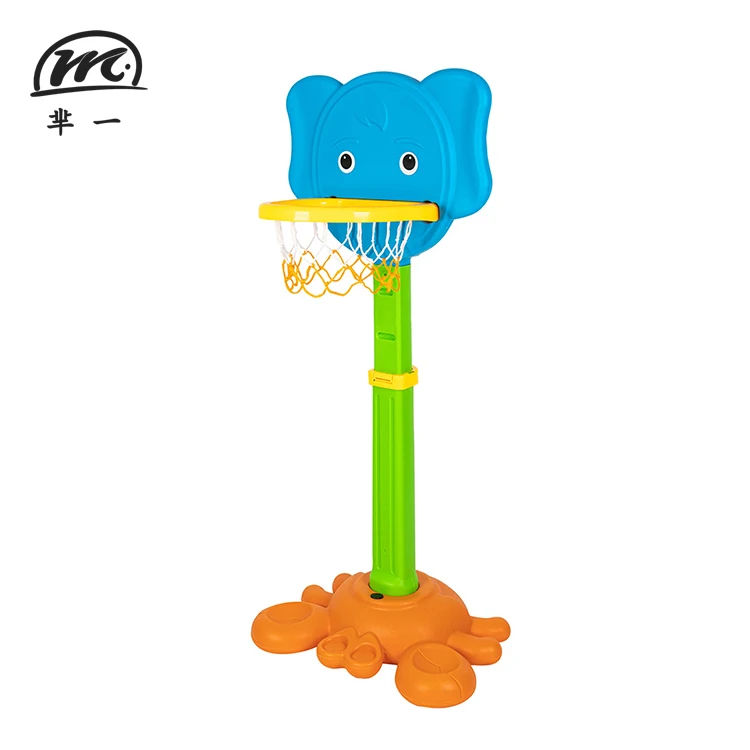 
Home Use Games Sports Adjustable Plastic Standing Basketball Frame 