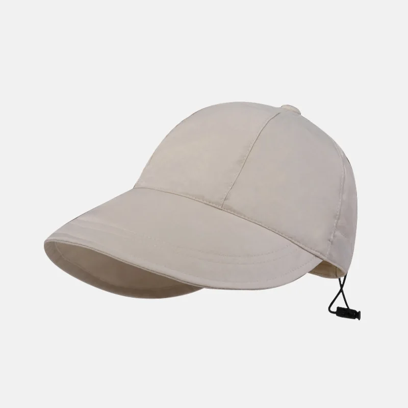 New Summer Bucket Hat Quick-dry Adjustable Men Outdoor Fishing Hiking Beach Hats Mesh Breathable Anti UV Sun Wind Rope Cap