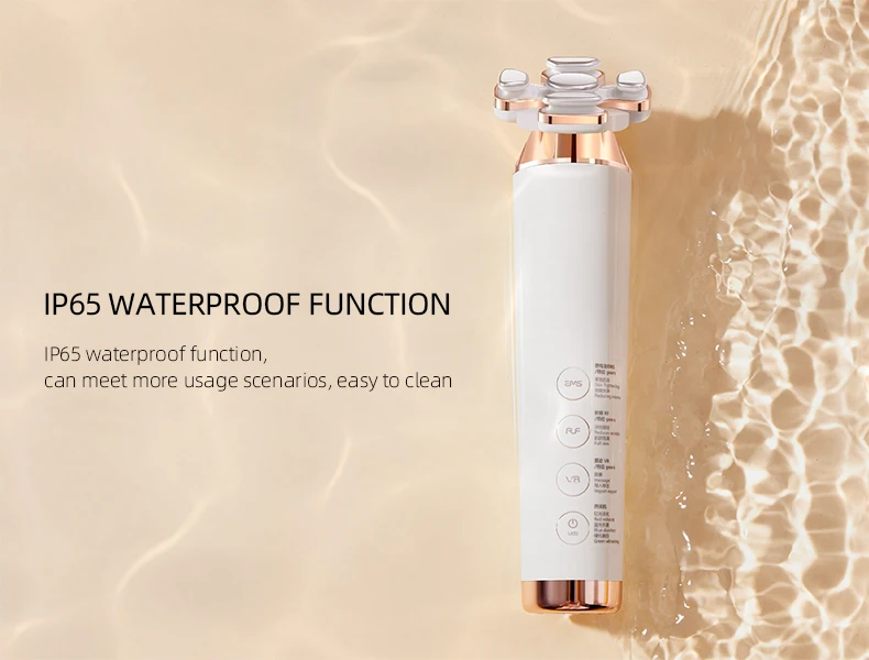 home hand-held portable ems RF rejuvenation 3 in1 beauty equipment usb rechargeable multifunctional beauty device