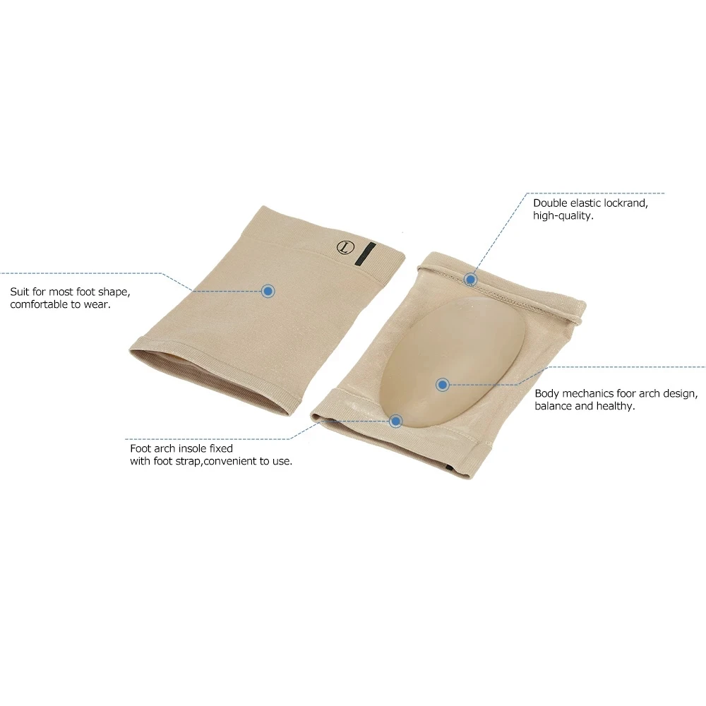 Arch Support Sleeves Plantar Fasciitis Heel Spurs Foot Care Flat Feet Relieve Pain Sleeve Socks Orthotic Insoles Pads#JZ-06