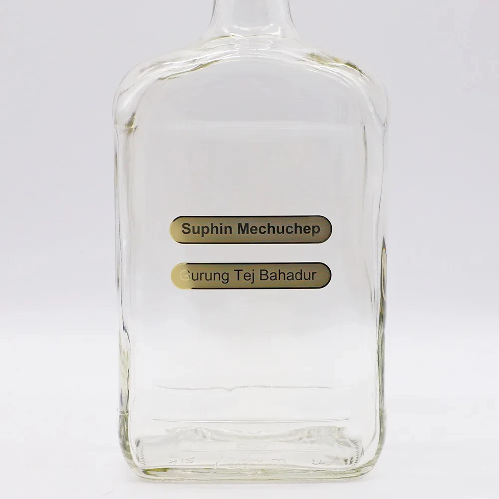 metal transfer sticker name paste 3D sticker can customize any text gold silver easy tear easy paste