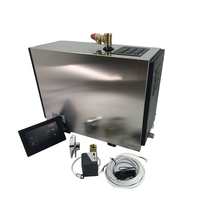 4.5KW 6KW 9KW 12KW 15KW 18KW Steam Room Steam Bath Machine Steam Bath Generator for Hotel Spa Gym Home Commercial Family Use
