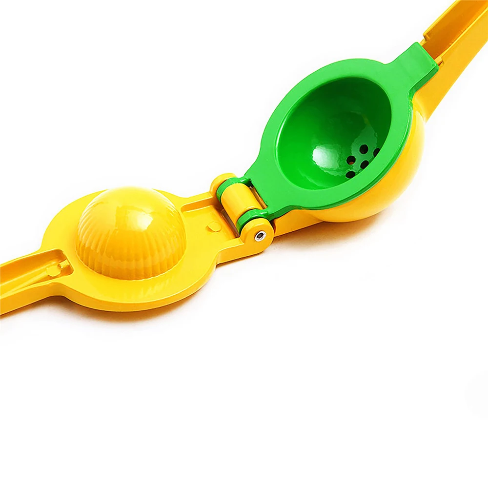 Высококачественная алюминиевая металлическая соковыжималка для апельсинов, цитрусовых, желтая соковыжималка для лимона, ручная соковыжималка