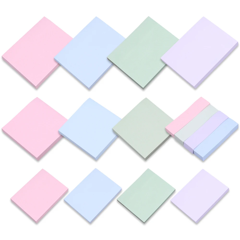 Self-adhesive Sticky Notes Business Office  Pads Post Notepads Back to School Supply Planner Notebook Index Tabs List
