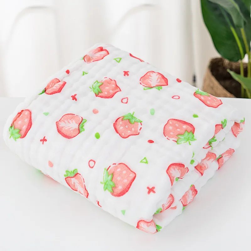 organic fox muslin 4 snugly baby swaddle receiving layer blanket quilted blankets 6 customize  fabric 100% set cotton