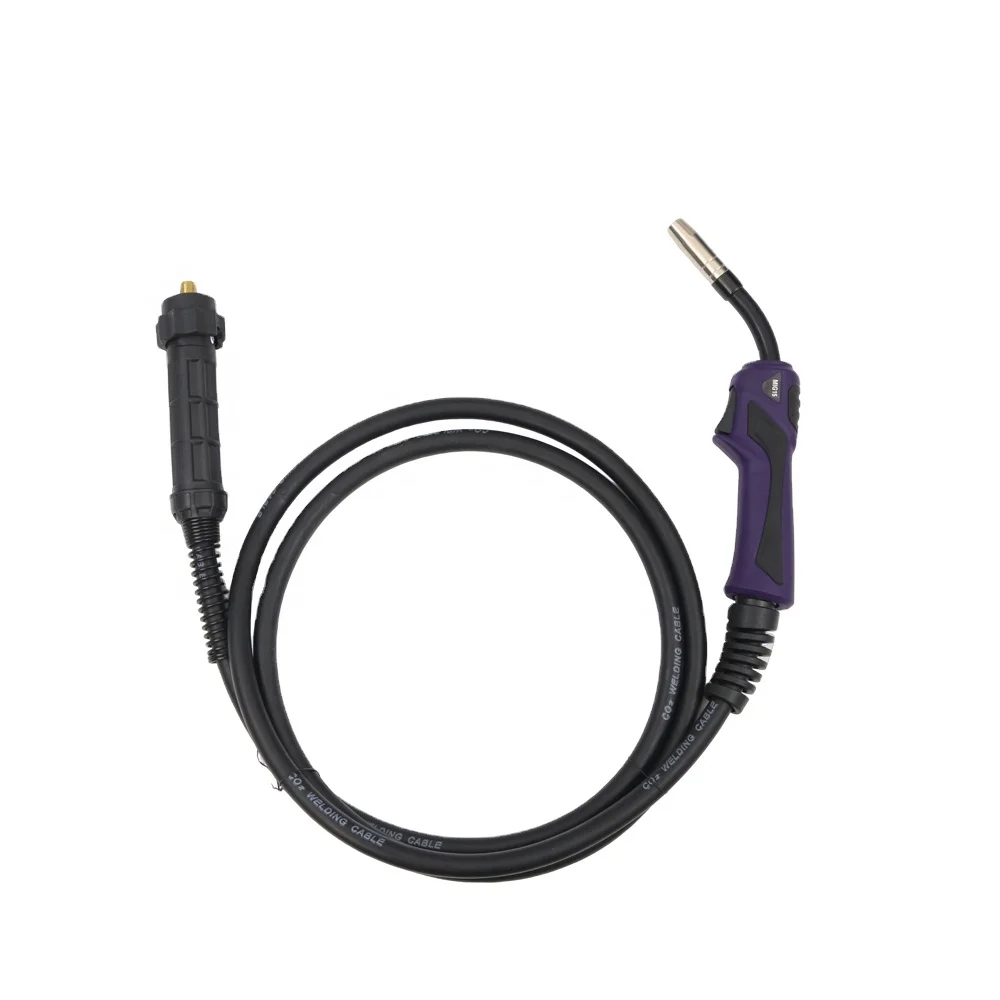 UPPERWELD 15AK MIG Welding Torch Complete Torch for Professional Welding CO2 Soldadura Welder 3m/4m/5m Binzel Type