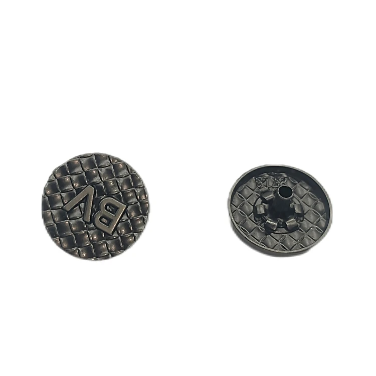 15 18mm Snap Fasteners Metal Buttons Colourful Round Flat Buttons Sewing Clothes Diy Craft Supplies