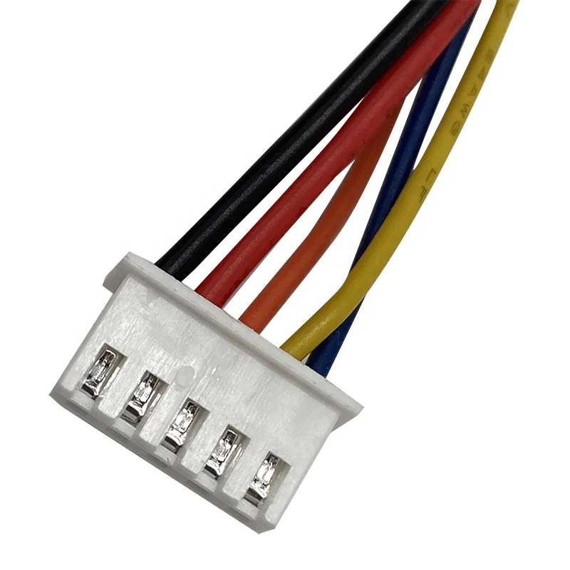 custom cables 22AWG Molex 5Pin connector female to female wire harness with magnetic ring