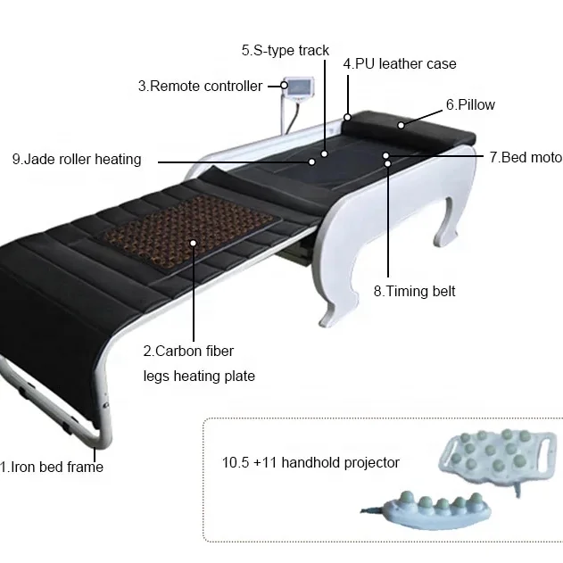 Hot sale cheap price portable  jade massage bed
