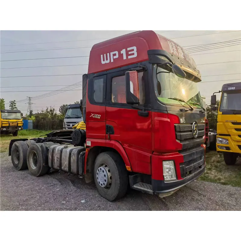 Great Standard LHD/RHD WP380E Used Tractor Trailers Head Trucks Shacman