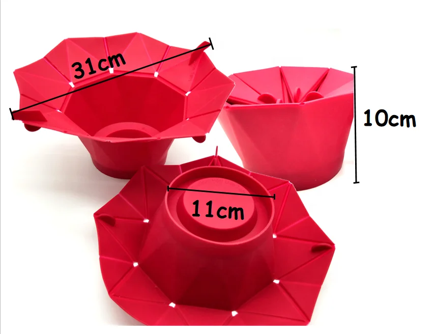 Wholesale Foldable Homemade popcorn popper Microwave Bowl Silicone Popcorn Maker