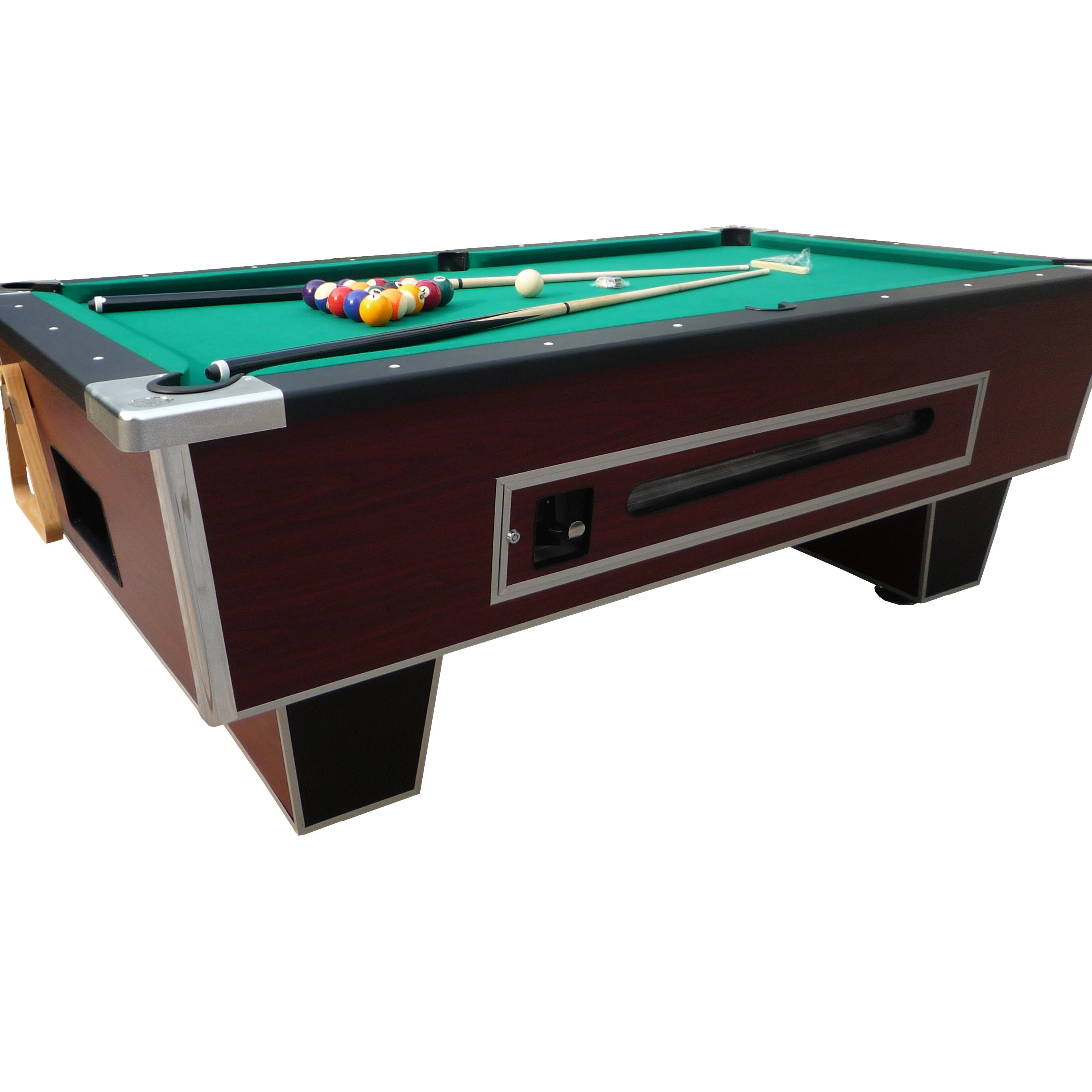 KBL-B901 Slate + MDF ручной бильярдный стол с монетами, автоматическая система возврата мячей, бильярдный стол