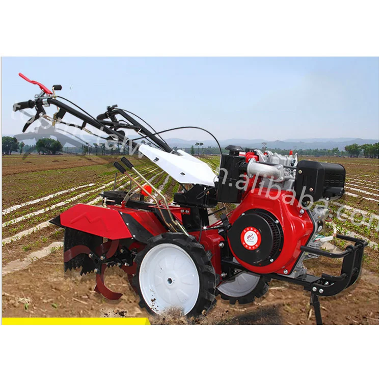 Land Landscape Cultivator Rice Field Hand Tractor Power Weeder Plowing Machine Cultivator