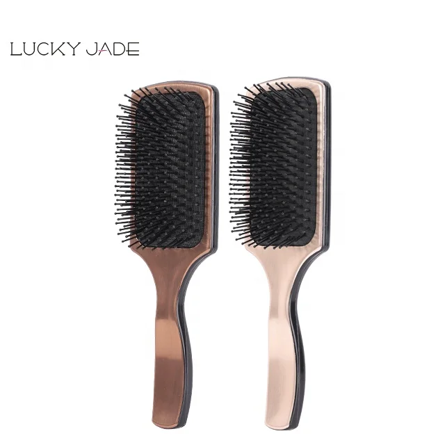 Professional Heat Transfer Printing Hair Dryer Ionic Paddle Brushes Rose Gold