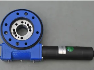 SE9  IP65 High precision Dual Axis Slew Drive With 24V Dc Motor For Solar Tracker System And For Solar Panels