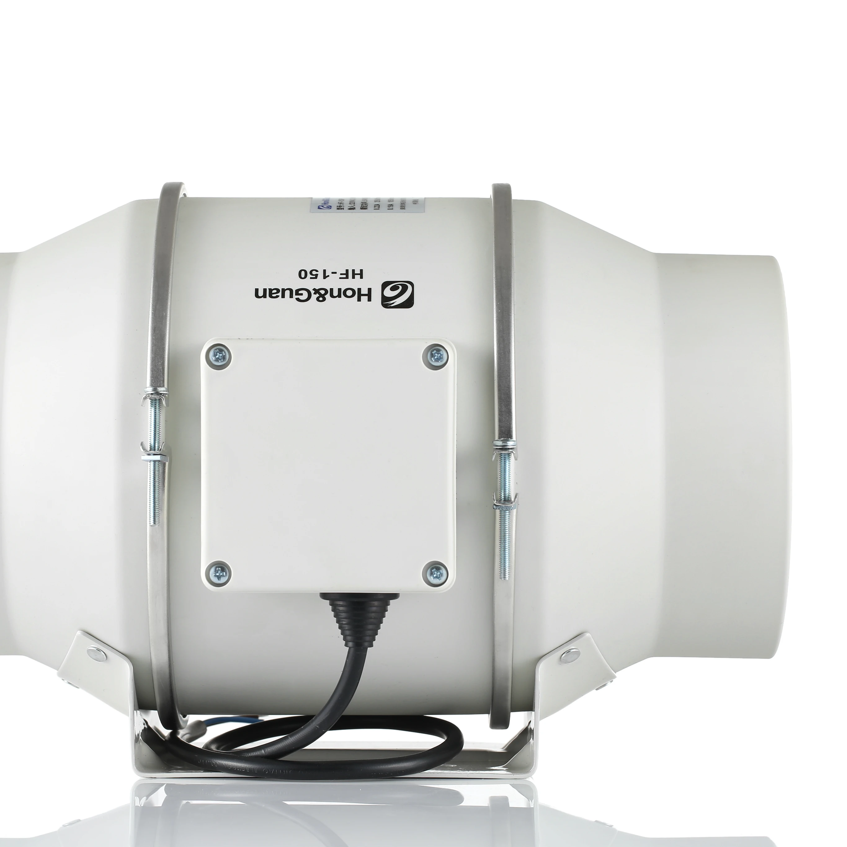Hon&Guan 100 cfm exhaust fan 4 inch exhaust fan silent flexible duct fan