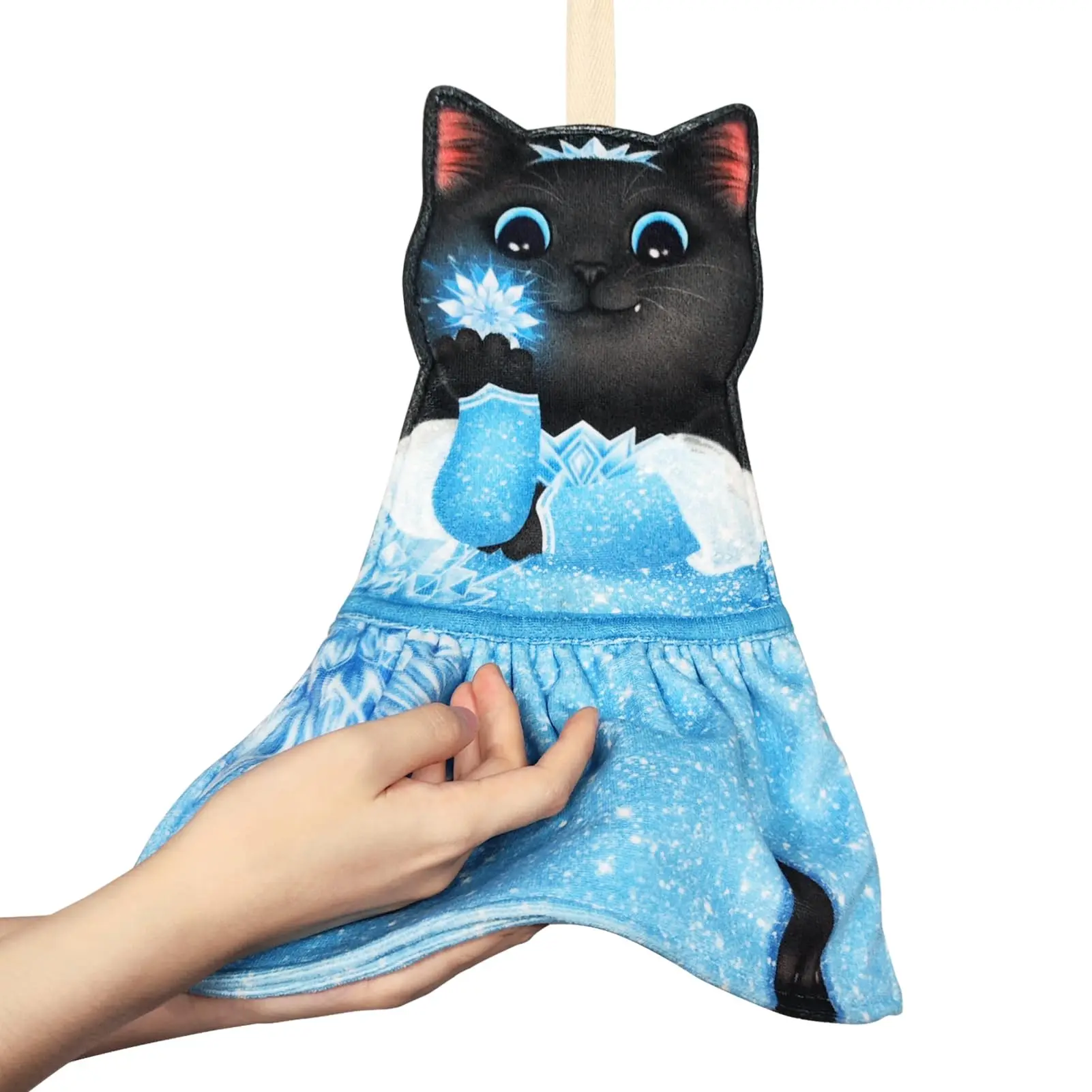 Trending Products 2024 New Arrivals Gifts for Pet Lovers Cat Shaped Towel Super Absorbent Cat Towels
