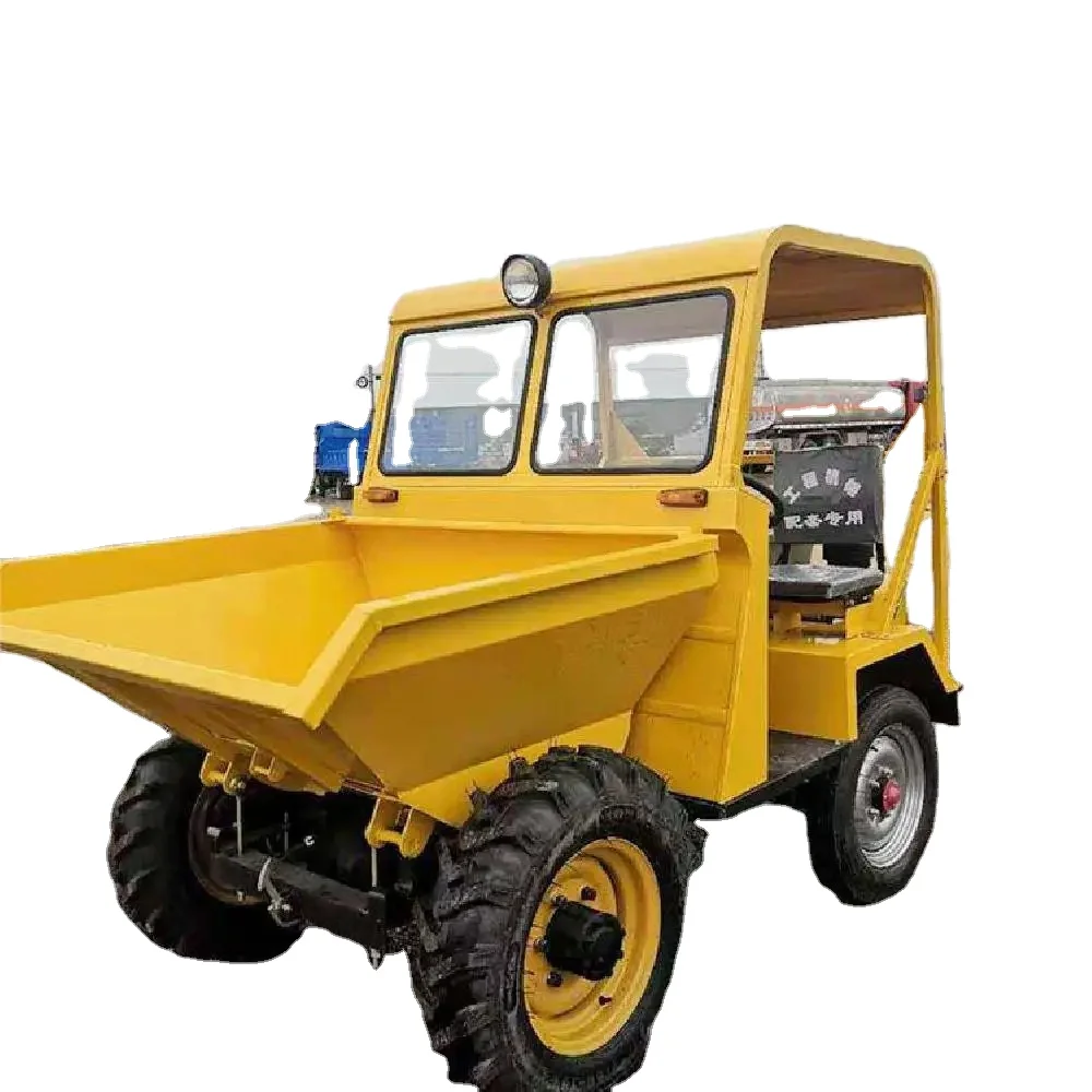 5 Ton Small Site Full Hydraulic Self-loading small engineering dump truck