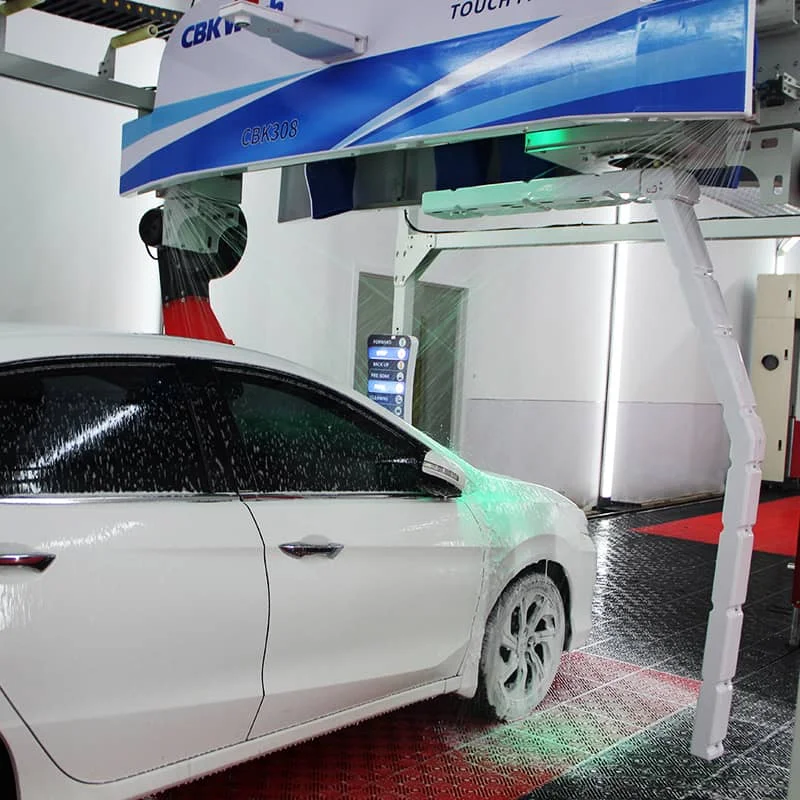 CBKWash 360 полностью автоматическое оборудование для мойки автомобилей бесконтактная автомойка с осушителем воздуха и шампунем из лавы