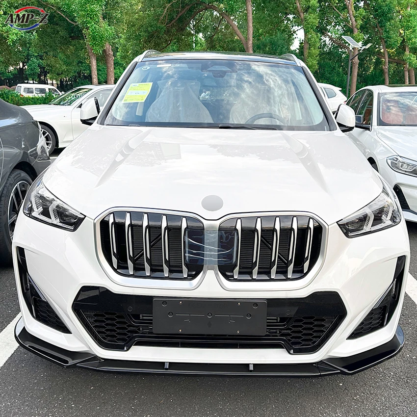AMP-Z Hot Sale Factory Price High Quality Plastic Material Front Bumper Lip Splitter For BMW X1 U11 M Sport 2023+