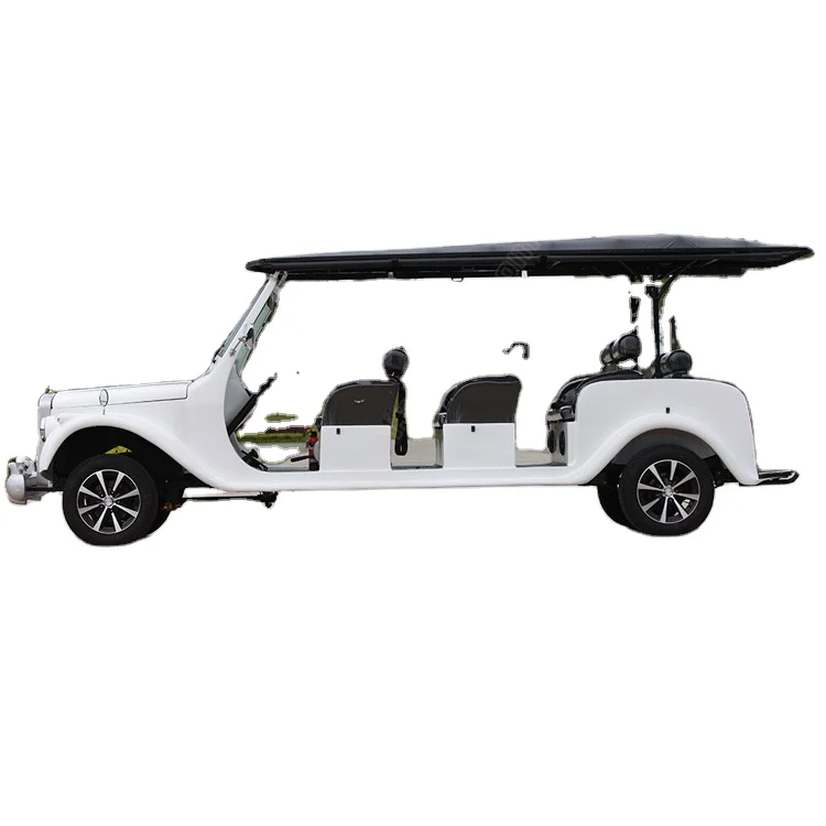 
 Новый электрический трактор для парка развлечений, Электрический экскурсионный автомобиль  