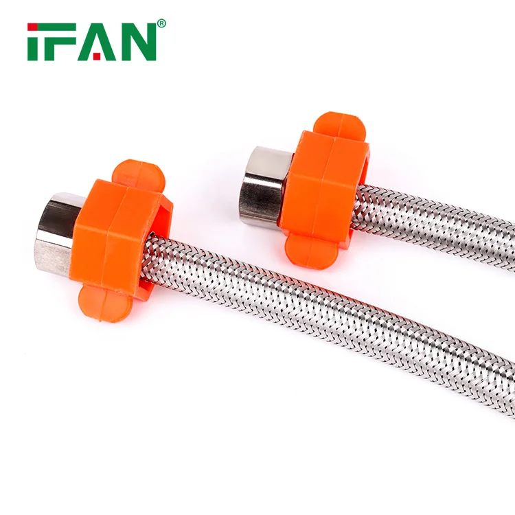 IFAN Certified Hoses Braided Flexible Flexible Metal Hose Stainless Steel Corrugated Pipe