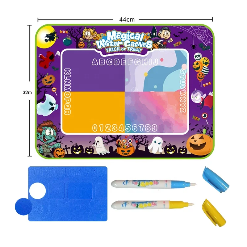 Children Educational Toys Magical Doodle Painting Water Board Reusable DIY Writing Water Drawing Mat Toy
