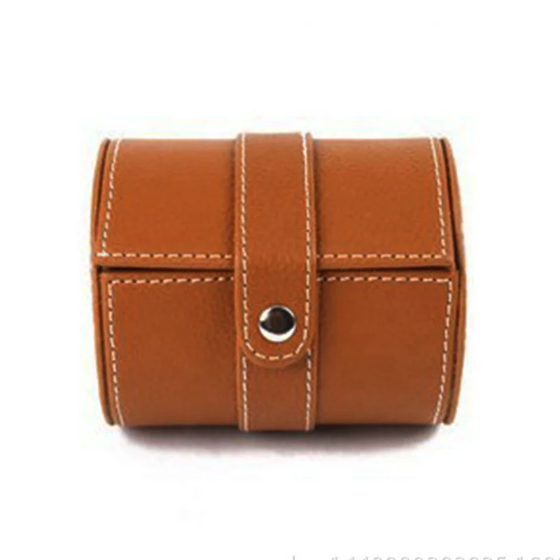  Круглые подарочные коробки с кожаным галстуком новый дизайн