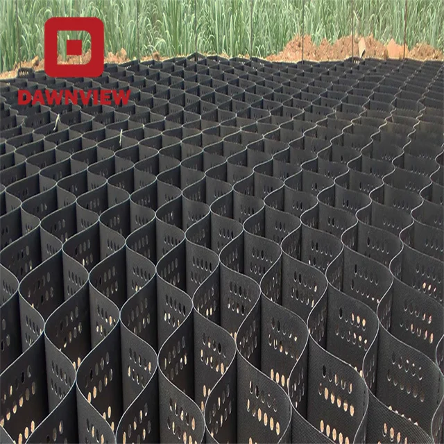 Dawnview Factory Price Gravel Honeycomb Geocell 3d Geocell Lattice for Channel Wall and Highway Construction
