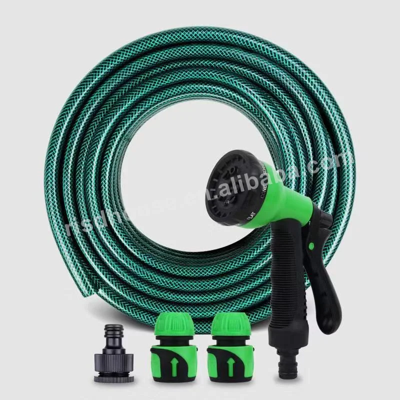 Customized production of various colors and specifications PVC garden hose with connectors