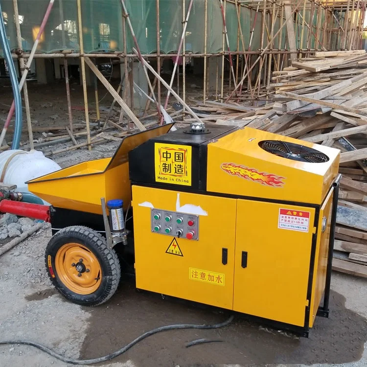 High Efficiency Electric Concrete Pump Mini Concrete Pumps with good price