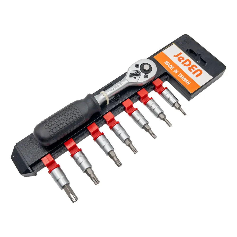 Taiwan Ratchet & Bit Set Handle