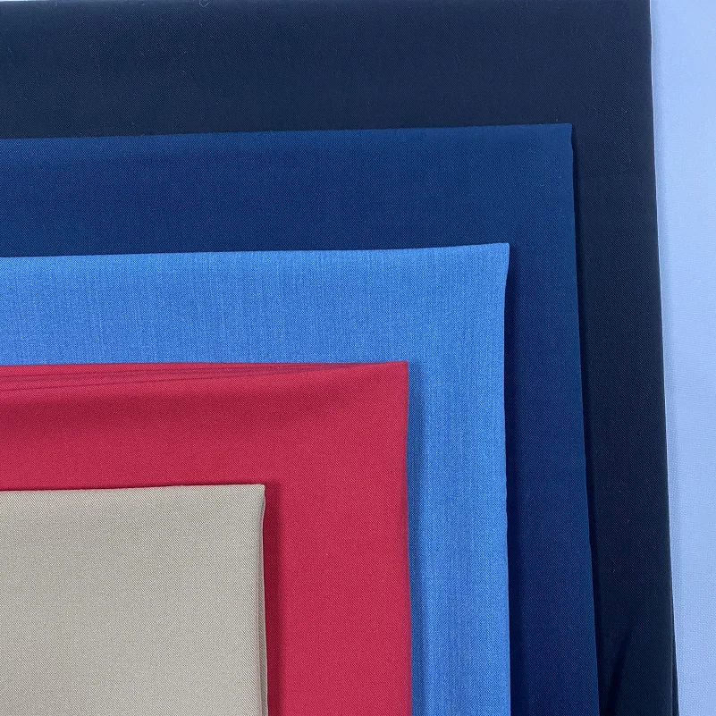 Fashion Shaoxing Textile TR Twill Polyester Rayon 4 Way Spandex Fabric For Hospital Scrubs