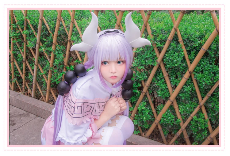 Новинка Kanna Косплей японское аниме Miss Kobayashi Дракон горничная камуй Кана косплей костюмы Хэллоуин рождественское платье для женщин