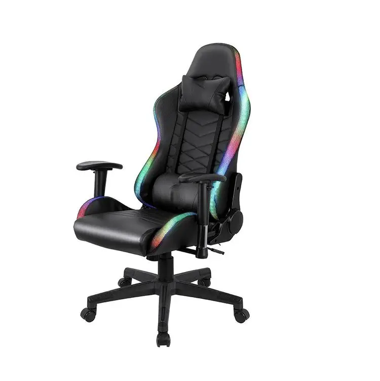 Gaming Stearing Vibrator High Bed Jouet Haut Game Light Up Mini Sofa Gamer Rgb Led Gameing Silla 180 Sinta A Laotop Accesories