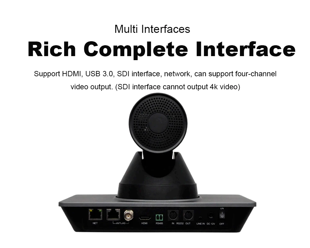  Оборудование для видеоконференций 4K Ultra HD 60FPS AVT IP HDMI