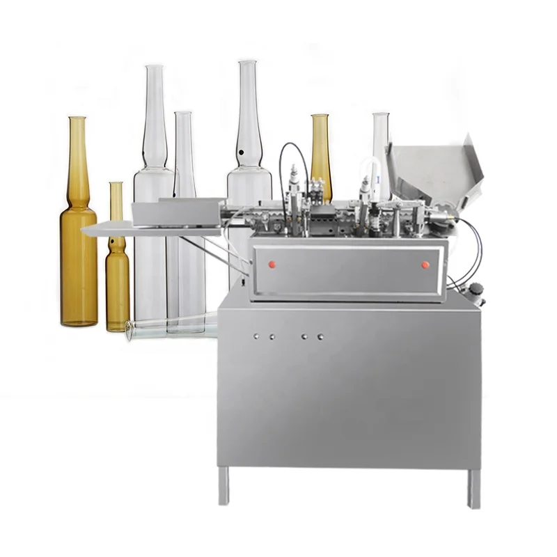 ALG-2 1-2ml 5-10ml 20ml Custom Bottle Glass Ampoule Filling And Sealing Machine