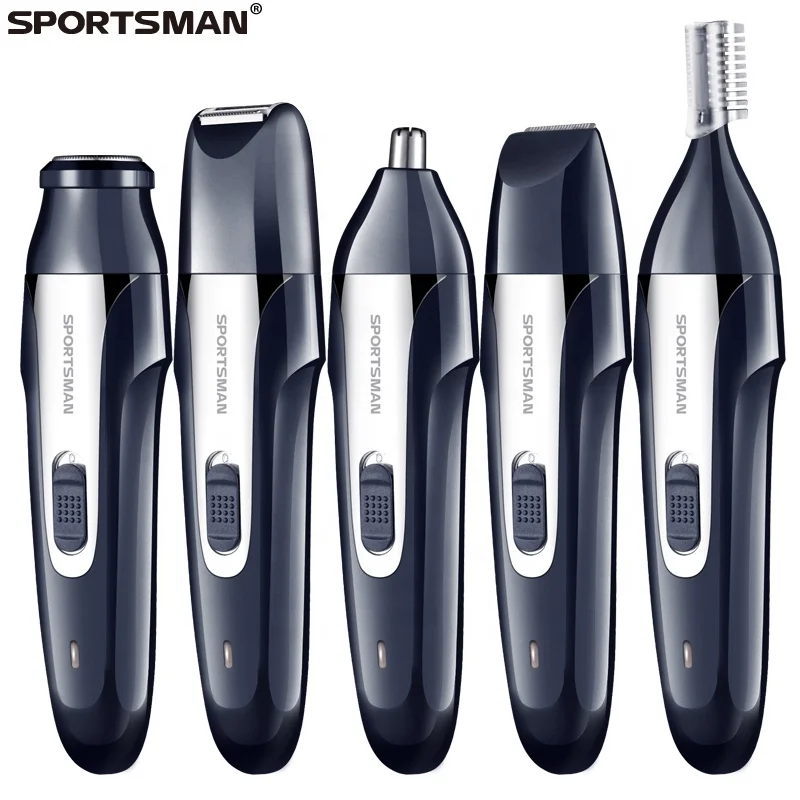 
Hot Selling Clippers Epilator Removal 100% Washable 5in1 Professional Painless Nose Hair Trimmer USB Electric Trimmer 