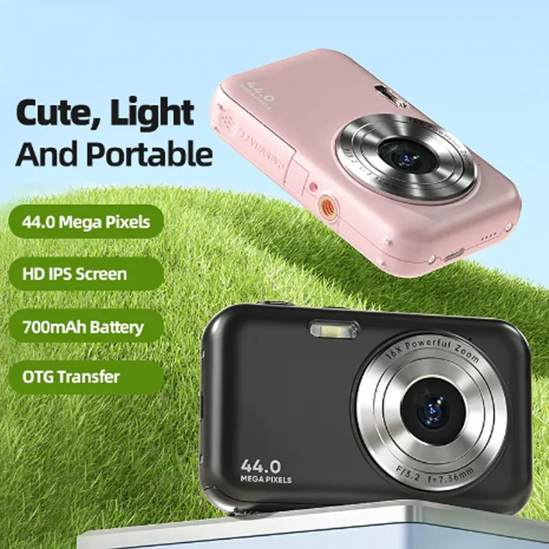 Digital Video Photo Mini Professional 1080P Vlog Small Hd Mini Used Smart Camera for Kids Baby Children Outdoor Toys Camera LL