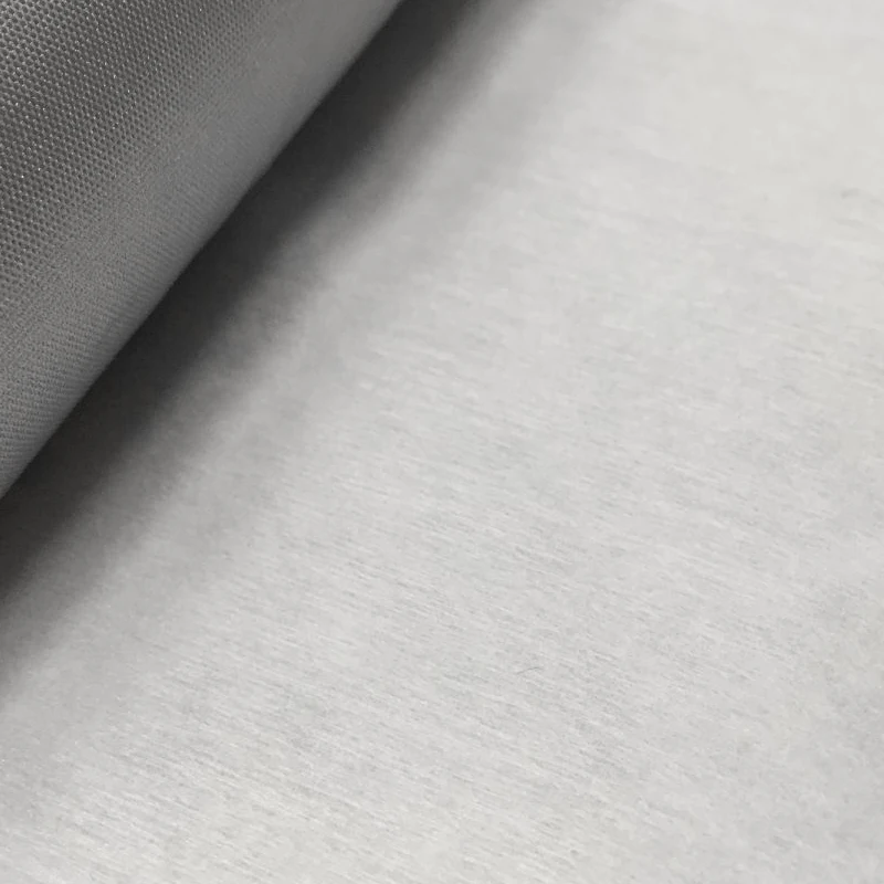 silver waterproof car cover fabric Spunlace non-woven cotton 3 layers of composite material
