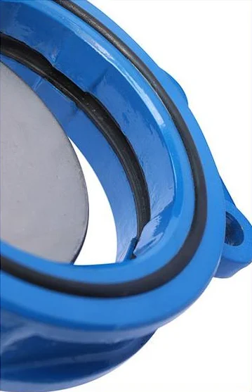 Ductile Iron Manual Slurry Knife Gate Valve with Rubber Sleeves