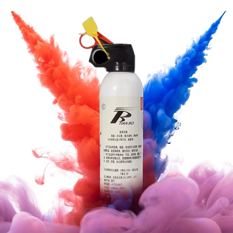 Festivals Fireworks Corn Flour Spray Power Blast Extinguishing Activity Cylinder Gender Reveal Fire Extinguisher