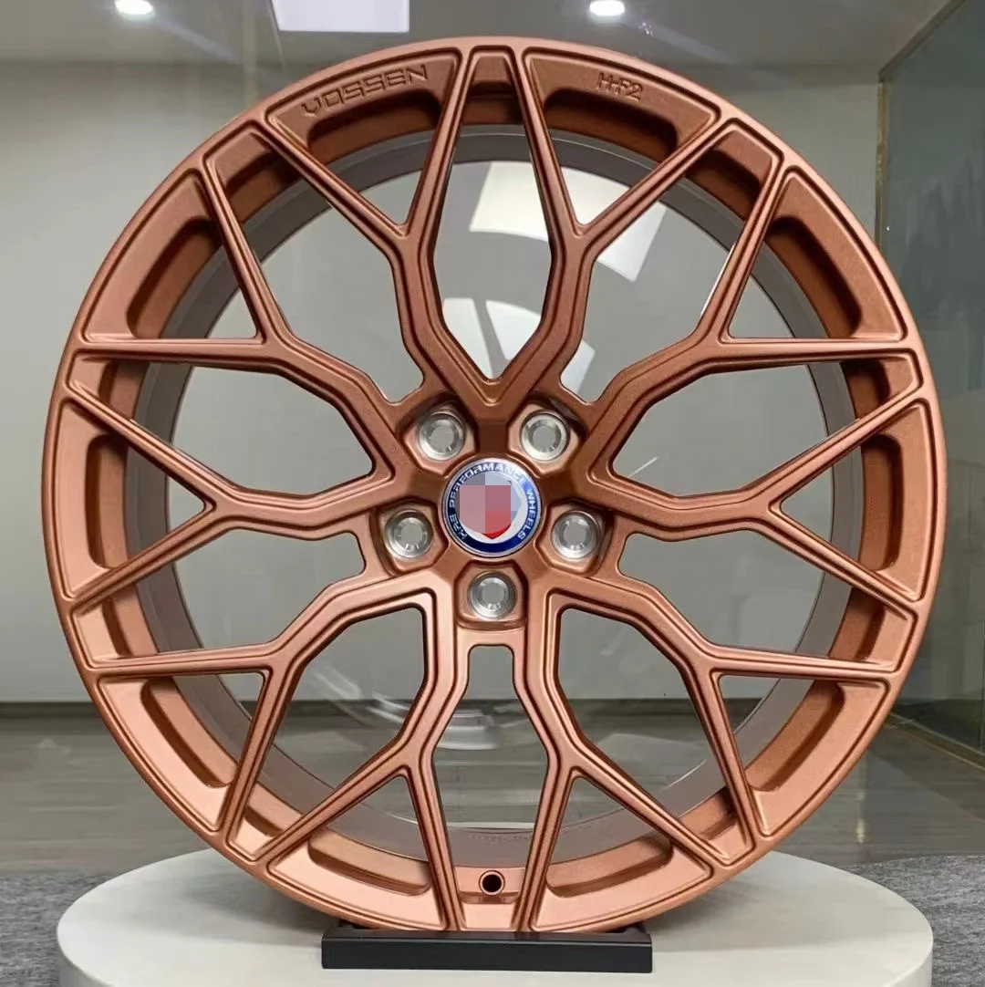 mono block High quality  factory made R 16 - 24 inch  staggered  bronze color for  for Audi Benz  and Nissan car