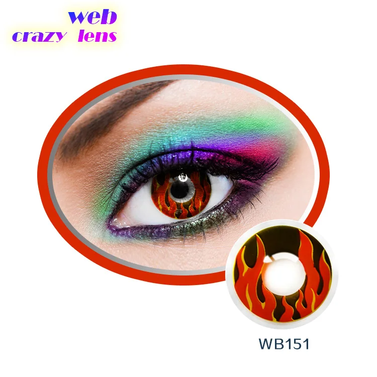 Контактные линзы black sclera, контактные линзы Шаринган, одноразовые цветные контактные линзы на год